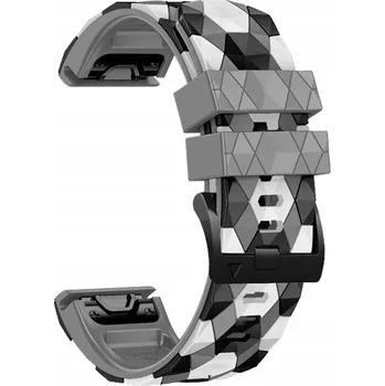 Řemínek na hodinky Řemínek Boja Straps pro Garmin 22mm, vícebarevný