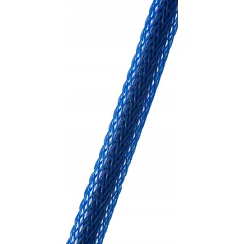 kabelová chránička Oplet kabelů organizér průchodka na kabely modrá