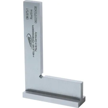 Úhloměr Úhelník zámečnický se základnou DIN875/0 300x200 INOX