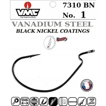 Rybářský háček Háčky s otřepem VMC SUPER LIGHT WORM HOOK -VANADIUM - SPARK POINT 10 ks