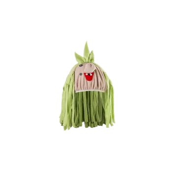 Karnevalová maska Baret JESKYŇKA se zelenými vlasy 530-86