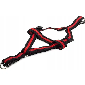Vodítko pro psa Verk 19114 Nylonový postroj s vodítkem pro psa 125 x 1.5 cm červený