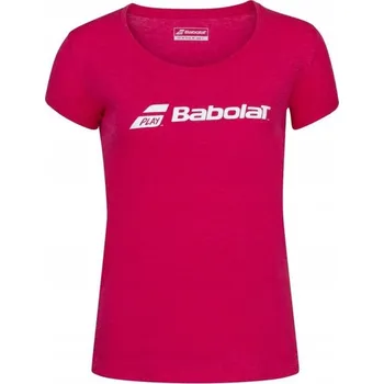 Dámské tričko TRIČKO BABOLAT EXERCISE BABOLAT TEE WOMEN RED ROSE M