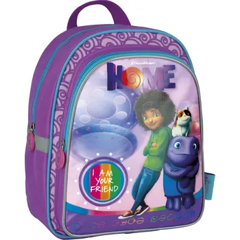 Městský batoh Školní batoh jednokomorový Astra fialový, vícebarevný