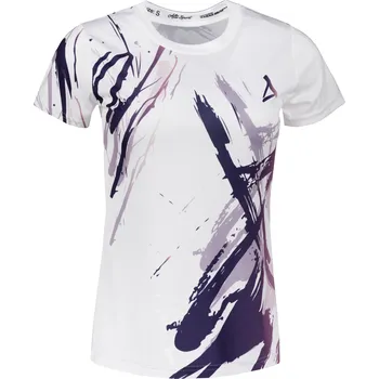 Dámské tričko Dámské funkční triko premium ALTISPORT VOJ/ALW074TR01 BÍLOFIALOVÁ S