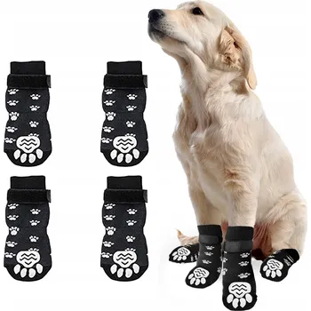 Pánské ponožky PSÍ PONOŽKY SE SUCHÝM ZIPEM, OCHRANNÉ, VEL L, ČERNÉ