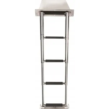 Žebřík Palubní žebřík Vetus 4S ocel, 4 stupně, 1,16 m