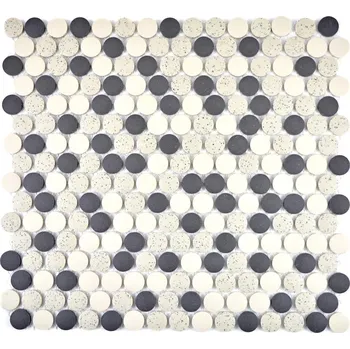 Mozaika WzorcowniaStudio 31 x 31,5 cm v odstínech hnědé a béžové