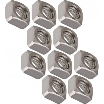 Matice M8 Čtvercová matice nerezová DIN 557 10 KS