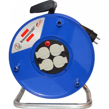 Napájecí kabel Prodlužovací Kabel Hilark na bubnu 40 m, 4 ks , modrý