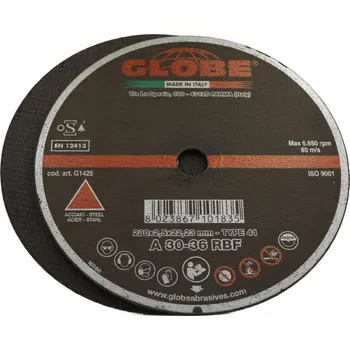 Řezný kotouč Řezný kotouč na ocel GLOBE 230x2,5