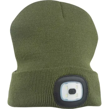 Čelovka XT Čepice se svítilnou 3,7V 300 mAH zelená
