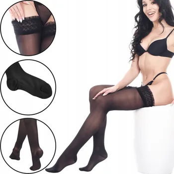 Dámské punčochy Orirose Kompresní punčochy PROTI KŘEČOVÝM ŽILÁM s odstupňovaným tlakem 1. třídy komprese 15-19 mmHg