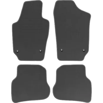 autokoberec VW POLO V 2009 - 2017 velurové autokoberce GRAFIT PREMIUM