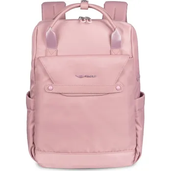 Růžový cestovní batoh Wings Skylark 3 SKY003, Wings women's backpack, PINK Velikost: ONE SIZE