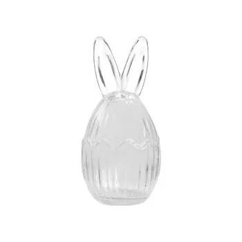 Dóza na potraviny Velikonoční dóza| MORBIDO | rýhovaná s oušky S | 11 cm | 729911