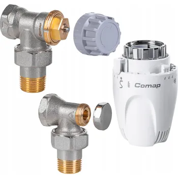 Hlavice pro radiátor Úhlová termostatická sada Comap PL808W5428