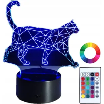 Lampička Plexido vícebarevná Noční lampa