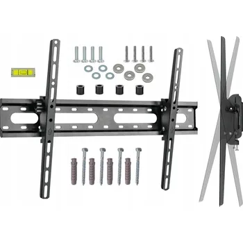 Televizní držák SILNÝ DRŽÁK NA ZEĎ PRO TELEVIZOR VĚŠÁK TV LCD SLIM 32-55' PALCŮ VESA 85