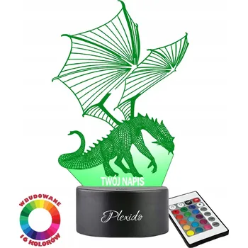 Lampička Plexido vícebarevná Noční lampa