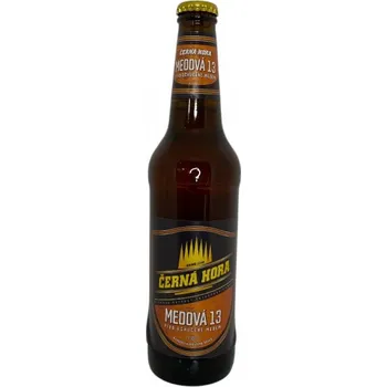 Pivo Pivovar Černá Hora Medová 13 0,5l Černá hora