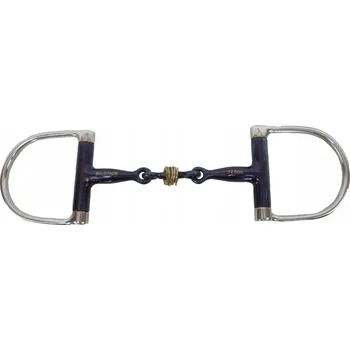 Udidlo pro koně Udidlo dvakrát lomené Balotade 11,5 cm