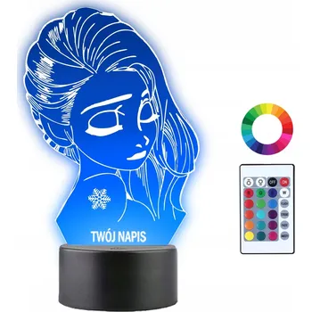 Lampička Noční lampa Plexido vícebarevná