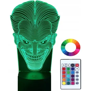 Lampička Noční lampa Plexido vícebarevná