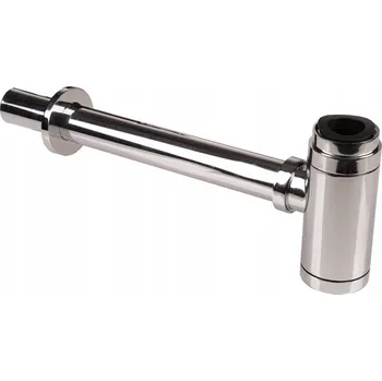 Sifon MOSAZNÝ KULATÝ UMYVADLOVÝ KULATÝ JANO VE TVARU UMYVADLOVÝ SIFON CHROMOVÝ, DEKORATIVNÍ