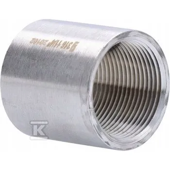 Fitinka Gebo Nátrubek 1 1/4" závitová, nerezová ocel