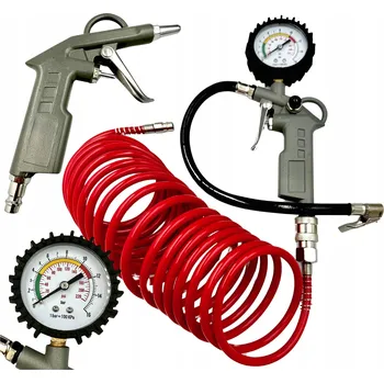 Ofukovací pistole PNEUMATICKÁ SADA: VZDUCHOVÁ PISTOLE NA ČIŠTĚNÍ / VYFUKOVÁNÍ x6