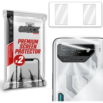 Pouzdro na mobilní telefon Hybridní Sklo GrizzProtector pro Asus ROG Phone 7, 1 ks