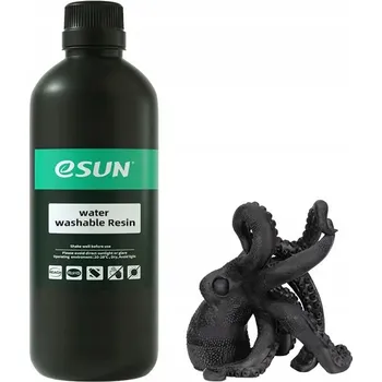 Filament ESun pryskyřice Water Washable Resin černá 500g