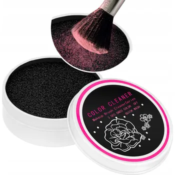 Kosmetický štětec Houbička na čištění štětců na make-up a odstraňování barvy