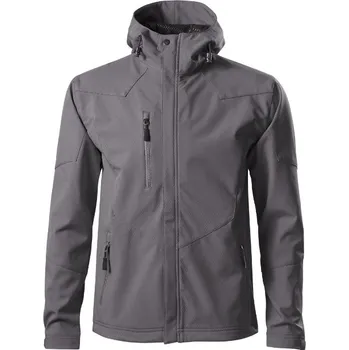 Nano softshellová bunda pánská ocelově šedá 3XL