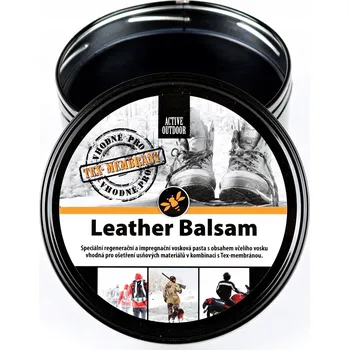 Přípravek pro údržbu obuvi Vosk na kožené boty, impregnace, černá, ČESKÁ, 250g