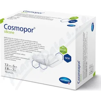 Náplast Hartmann Cosmopor Silicone 7.2x5cm 10ks