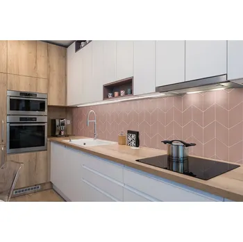 Obraz Dlaždice Ceramik Studio 21 x 24 cm odstíny růžové