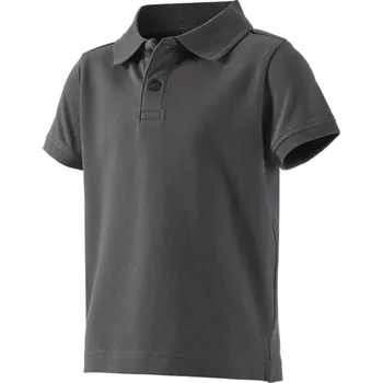 e.s. Polo-Tričko cotton stretch, dětská velikost 122/128 antracit Strauss