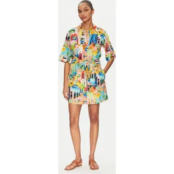 Dámské šaty Seafolly Letní šaty Cuba 55442-DR Barevná Relaxed Fit XL