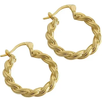 Náušnice Dámské stříbrné náušnice KAMA Ag 925