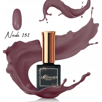 Lak na nehty HYBRIDNÍ LAK NA NEHTY MONARX 8 ML NUDE 151
