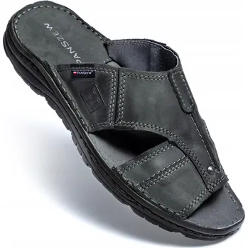 Dámské pantofle Pánské Pantofle Kožené, Prodyšné Boty z Přírodní Kůže Velikost 39-46 PanSzew