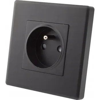 Elektrická zásuvka Elektrická Zásuvka MIUUN černá