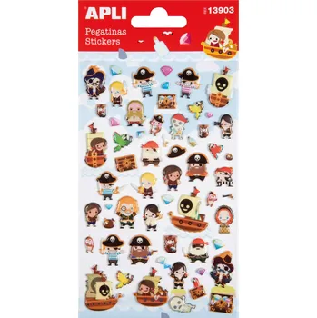 samolepka Klasické Samolepky Apli Kids 60 ks