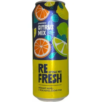 Pivo Pivovar Lobkowicz Refresh Citrus mix free 0,5l plechovka