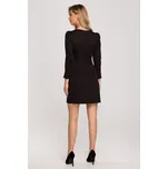 Makover Večerní šaty K148 Černá Ladies Fit M