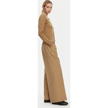Dámské kalhoty 2NDDAY Palazzo kalhoty Mille 2252162151 Béžová Wide Leg 38