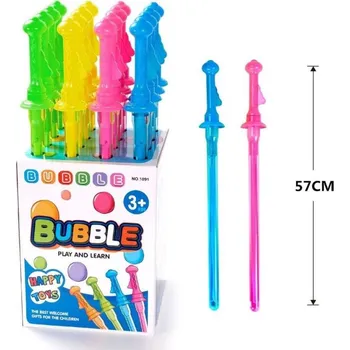 Bublifuk Alltoys Bublifuk ve tvaru meče 140 ml - žlutý