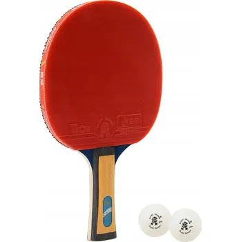 Pingpongová pálka Raketa na stolní tenis ping-pong Giant Dragon 4★ N8042 + 2 míčky